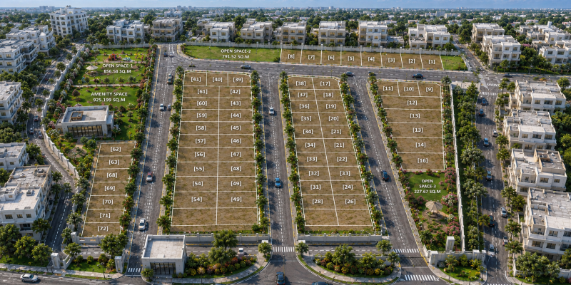 Premium Residential Plots Layout